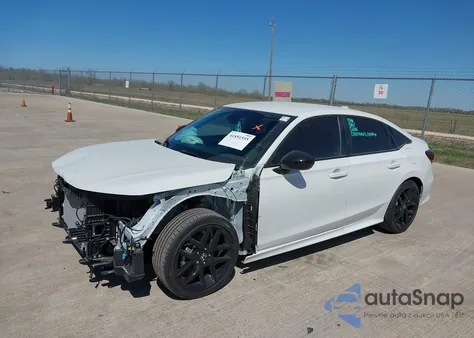 2025 Honda Civic Sport из США, поврежденный, VIN 2HGFE2F53SH545605